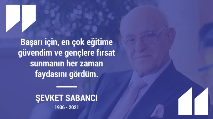 Şevket Sabancı Vizyonuyla İlk Fırsat Programı