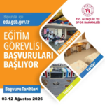 GSB Eğitim Görevlisi