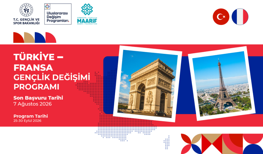 Türkiye–Fransa Gençlik Değişimi Programı 2026
