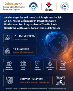 TÜBİTAK 2237-A