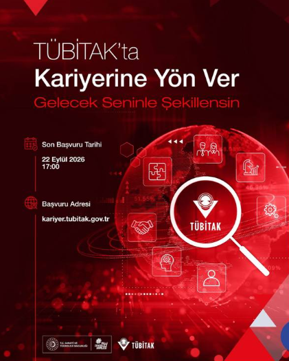 TÜBİTAK kariyer başvuruları