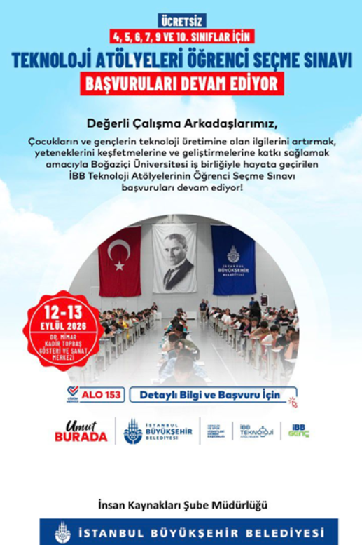 İBB Teknoloji Atölyeleri