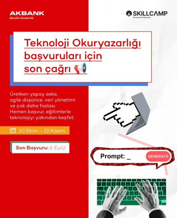 Akbank Teknoloji Okuryazarlığı Programı