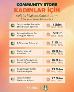 Community Store Kadınlar İçin Gelişim Mağazası