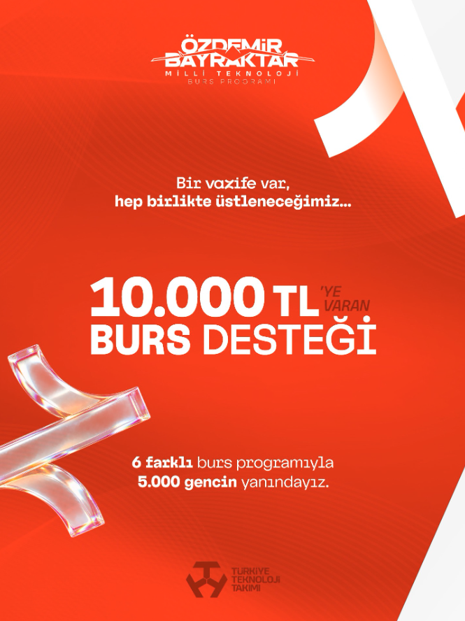 Özdemir Bayraktar Milli Teknoloji Burs Programı 2027