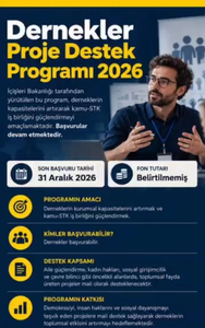 Dernekler Proje Destek Programı 2026
